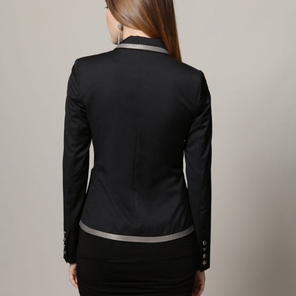 Tart Shawn Leather Trim Blazer - Picture 2 of 3